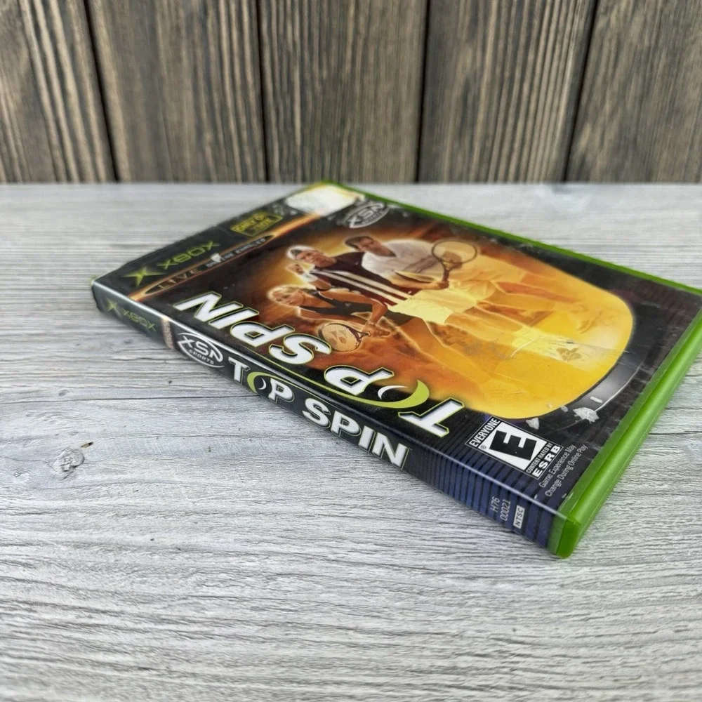 Top Spin Microsoft Xbox 2003 Case And Game Only Tested Working